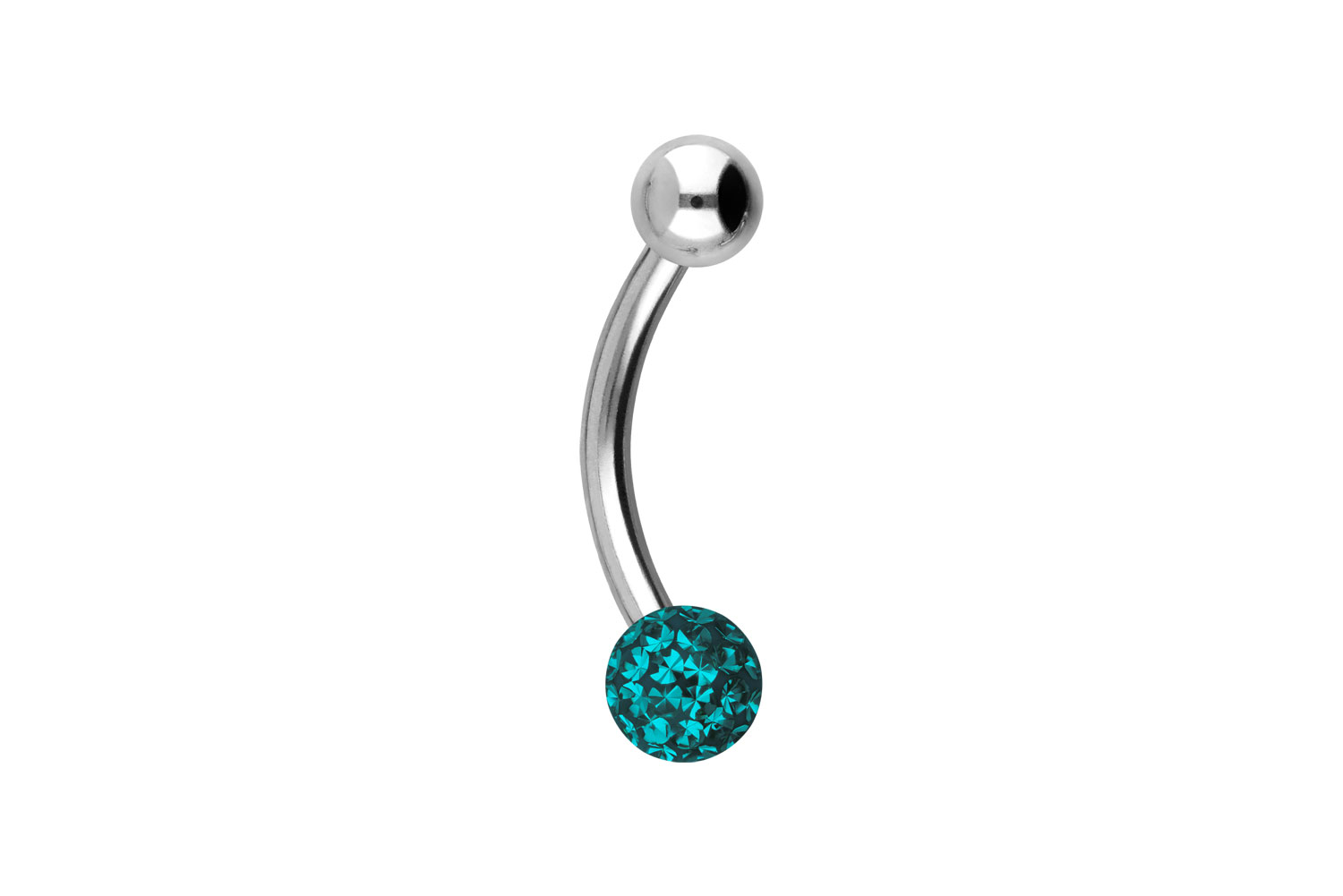 Titan Mini Bananabell Piercing EPOXY- + TITAN-KUGEL